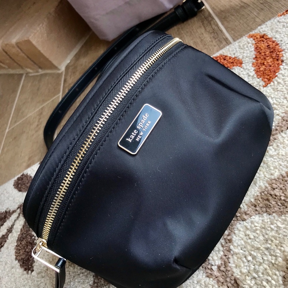 Kate Spade Dawn Black Nylon Belt Bag